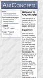 Mobile Screenshot of antconcepts.com